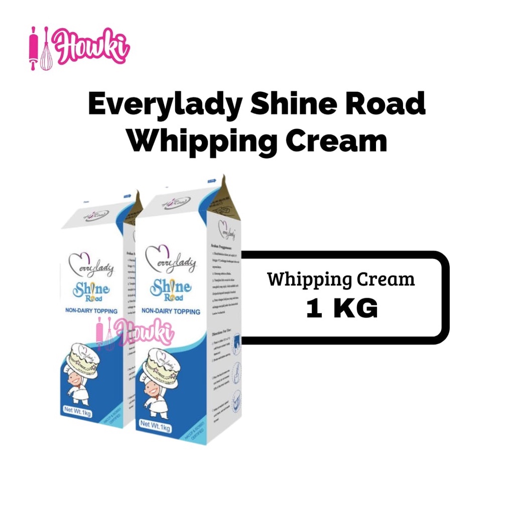 Jual Everylady Shine Road Whipping Cream 1KG Shopee Indonesia