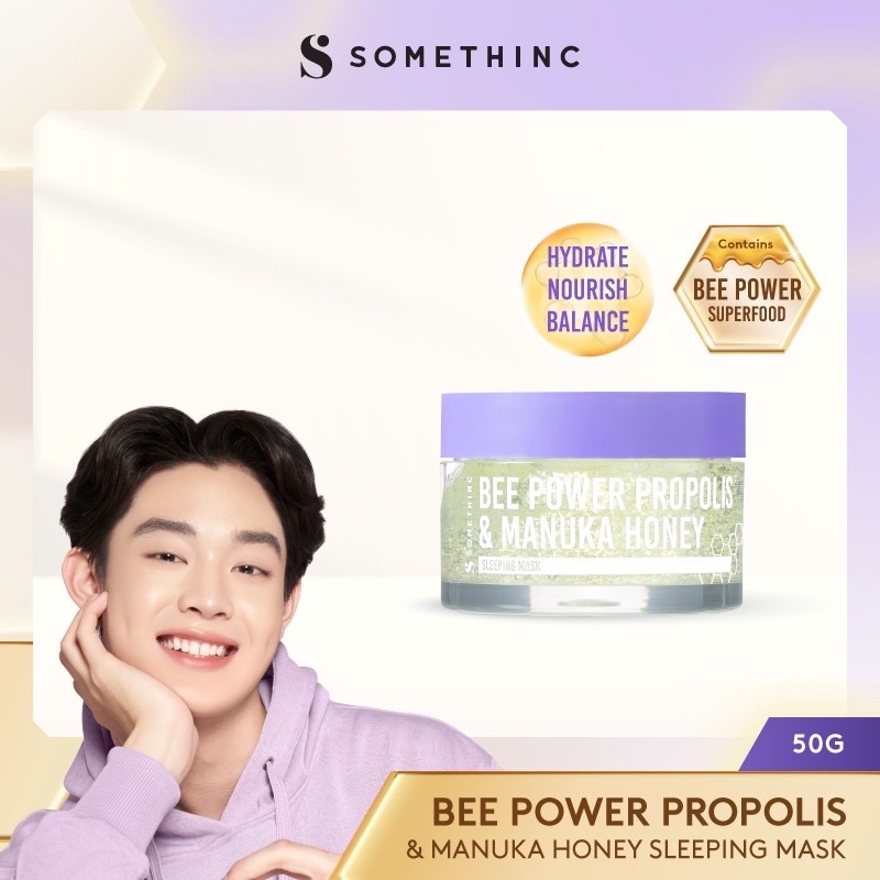Jual Somethinc Bee Power Propolis & Manuka Honey Sleeping Mask Shopee