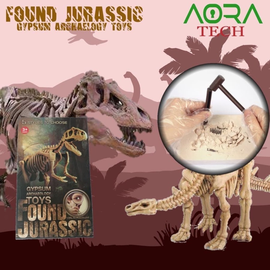 Jual Mainan Edukasi Anak Dinosaur Fossil Edukasi Arkeologi Dino Fosil