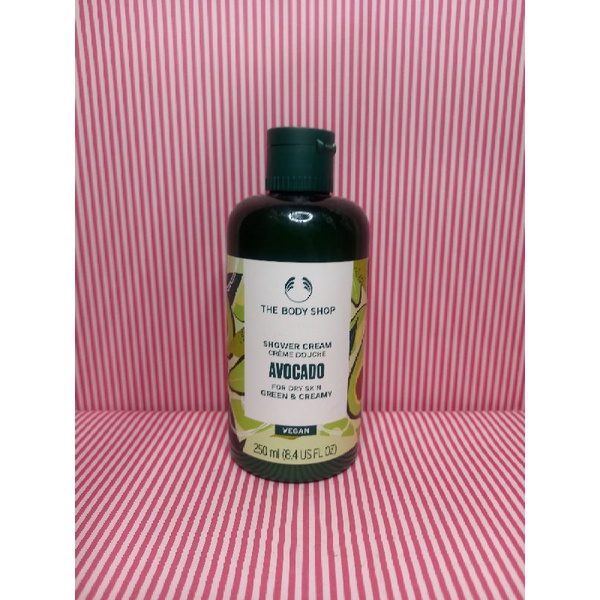 Jual the body shop avocado shower cream 250ml new varian Shopee Indonesia