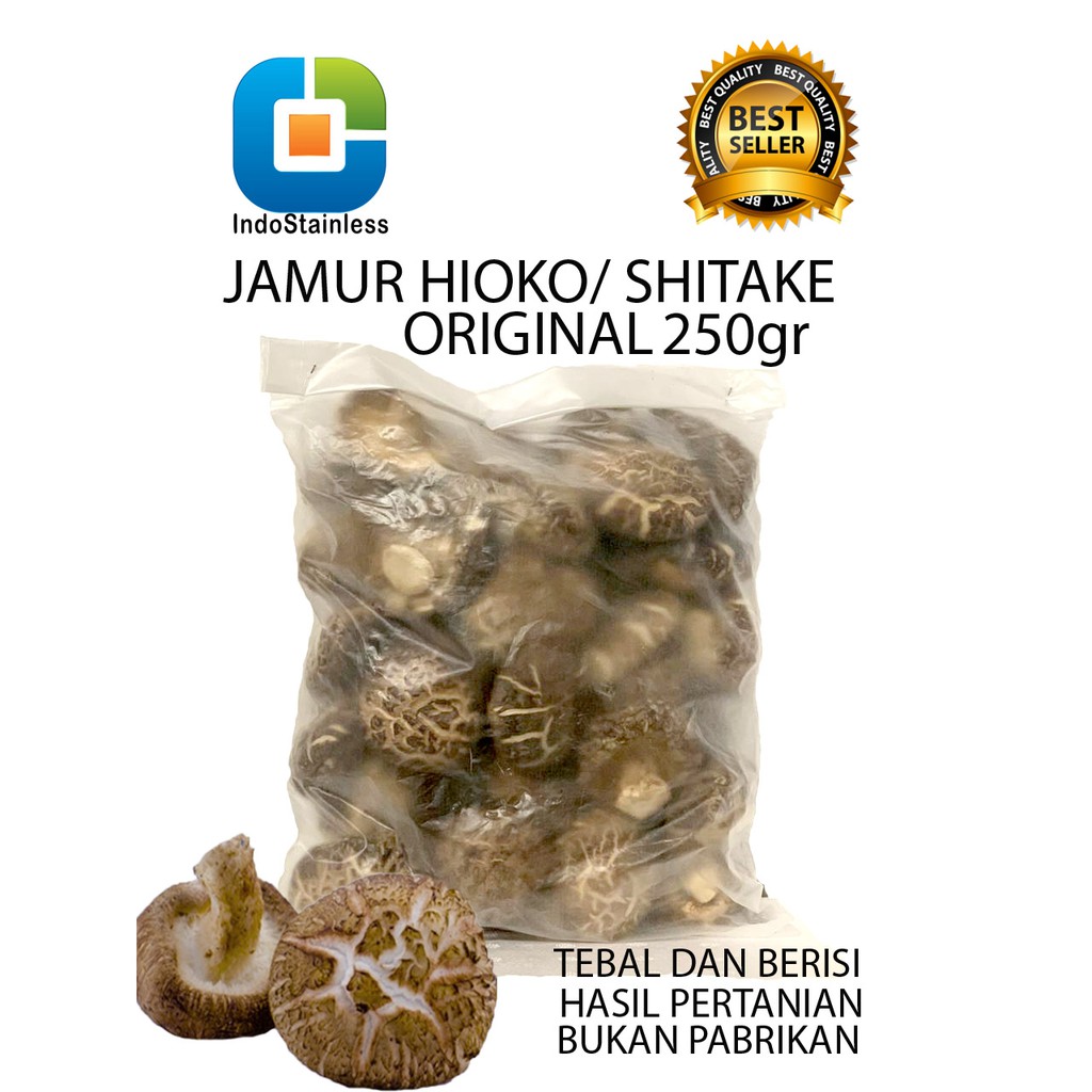 Jual JAMUR HIOKO SHITAKE KERING ORIGINAL / MUSHROOM SHITAKE KERING