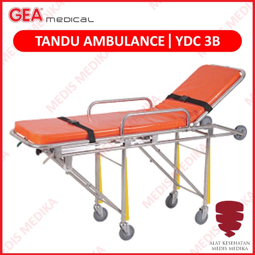 Jual Tandu Ambulance GEA YDC 3B Stretcher Ambulance Brancard Emergency