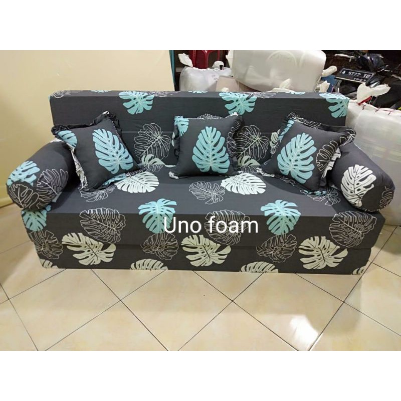 Jual sofabed inoac yukata asli tebal 20cm all size sofa bed inoac