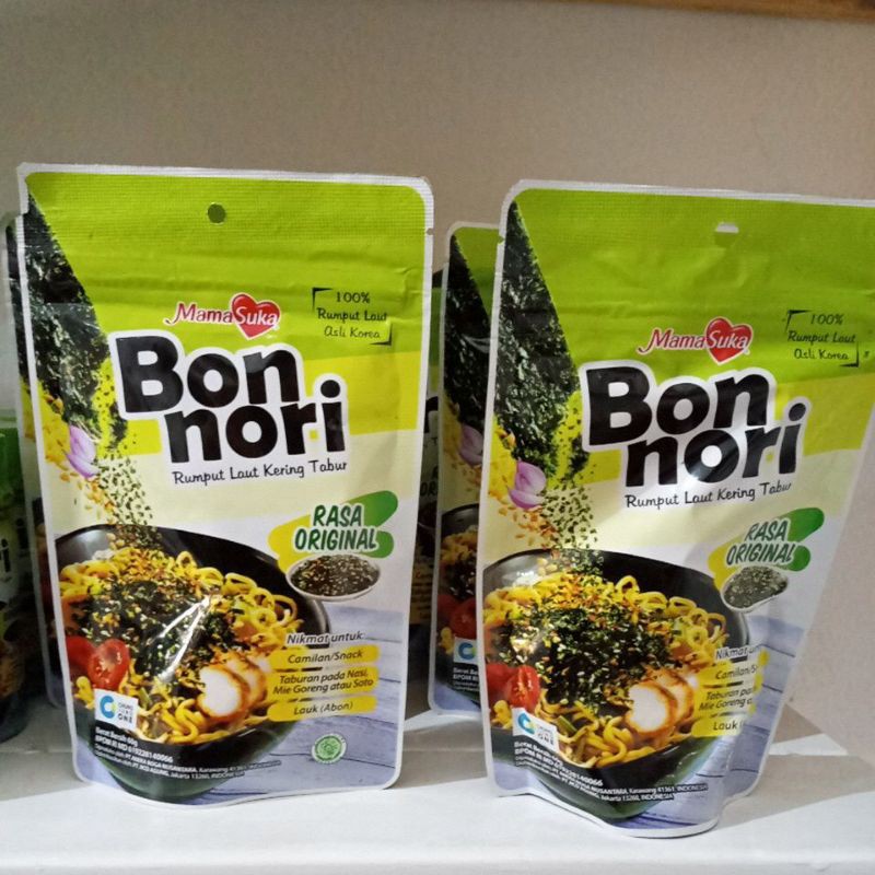 Jual Mamasuka Gim Bori pouch rasa original rumput laut kering tabur