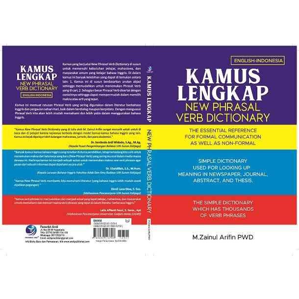 Jual Kamus Lengkap New Phrasal Verb Dictionary (English Indonesia) Shopee Indonesia