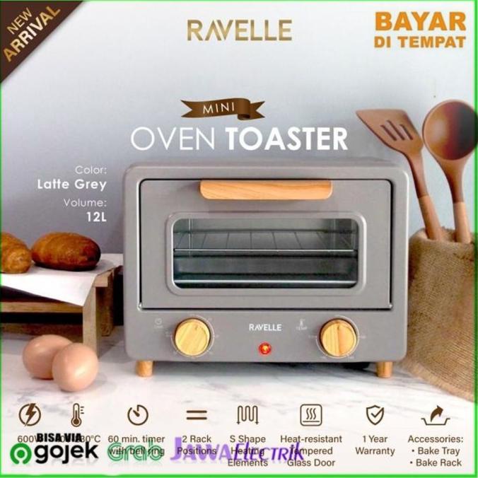 Jual Ravelle Oven Listrik Toaster Mini 12 Liter Korean Mini Oven