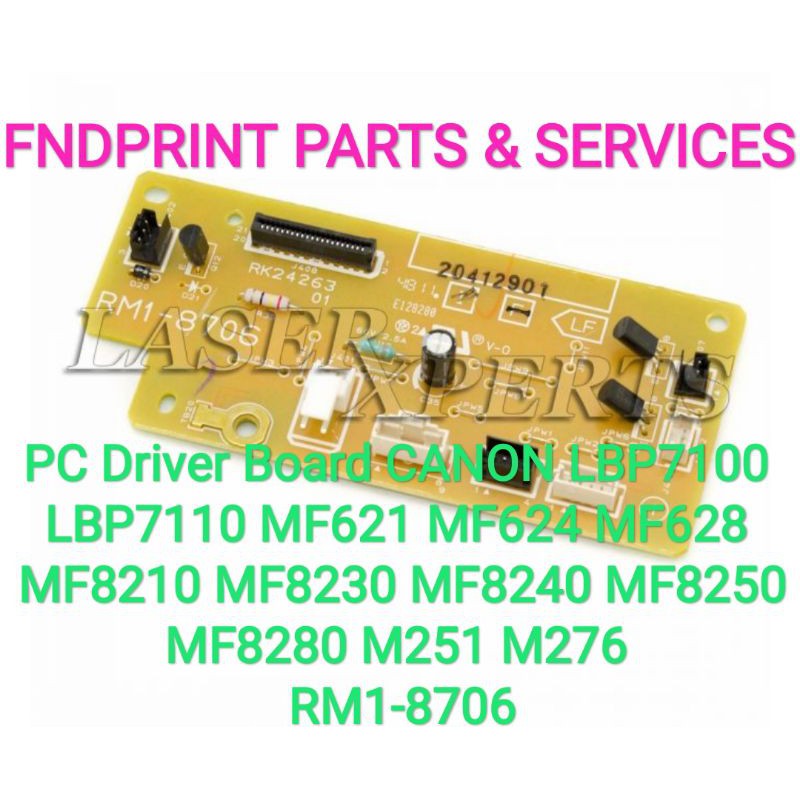 Jual PC Driver Board CANON LBP7100 LBP7110 RM1-8706 | Shopee Indonesia
