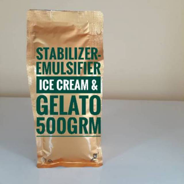 Jual StabilizerEmulsifier Ice Cream & Gelato [GOLD] 500grm Shopee
