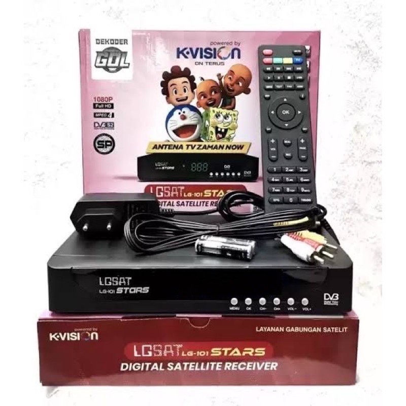 Jual Receiver Parabola Digital Kvision LGSAT KVISION KVISION Full HD C