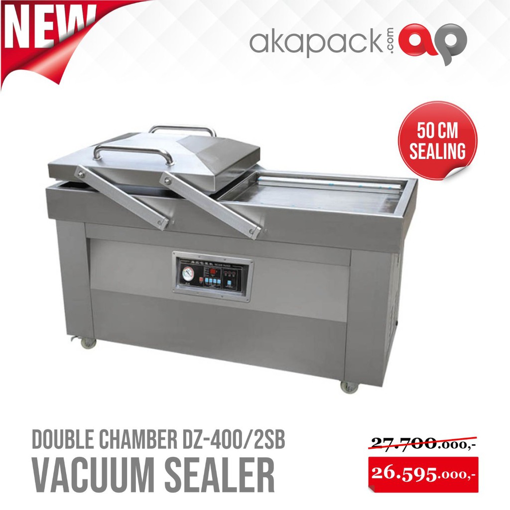Jual Vacuum Sealer DZ400/2SB double chamber/ mesin vacuum / mesin