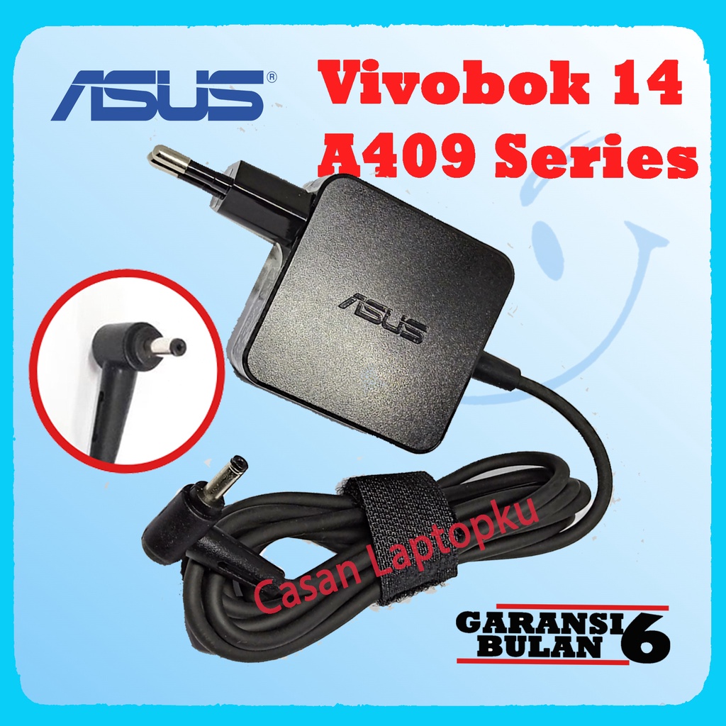 Jual Charger Laptop Asus Vivobook 14 A409m A409f A409j A409ma Shopee