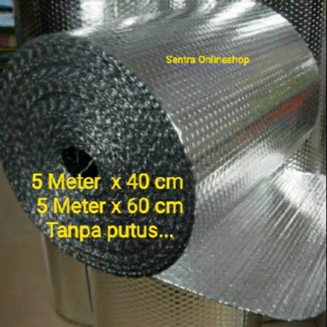 Jual Background Aquarium 5 Meter Alumunium Foil(Tanpa Putus) Shopee