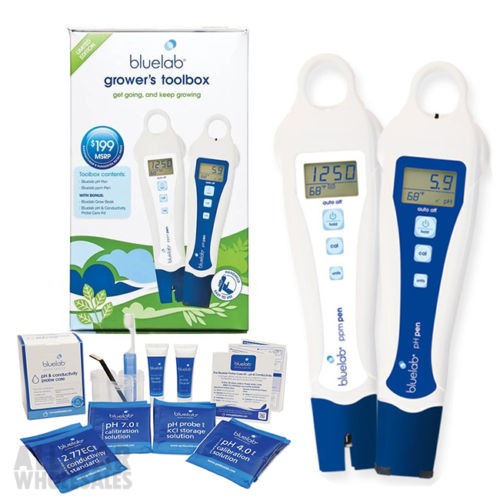 Jual New Bluelab Toolbox pH Pen PPM Pen Tester Meter Calibration