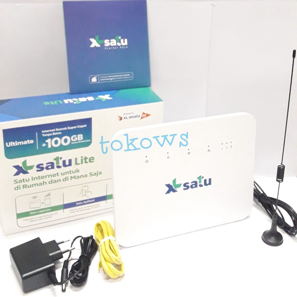 Jual Modem Wifi XL Home XL Satu Ultimate HKM N601 FREE 400GB + Antena 3M Shopee Indonesia