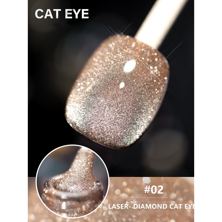 Jual MSY ANNIES Kutek Gel Laser Diamond Cat Eye Nail Polish Gel/Gel