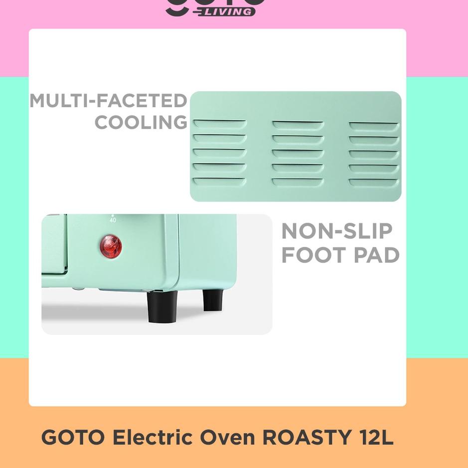 Jual Terupdate Goto Roasty Electric Oven Microwave Penghangat Makanan Listrik 12L Shopee Indonesia