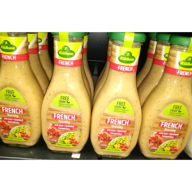 Jual Kuhne French Dressing with Sun Ripened Tomatoes 250ml Shopee