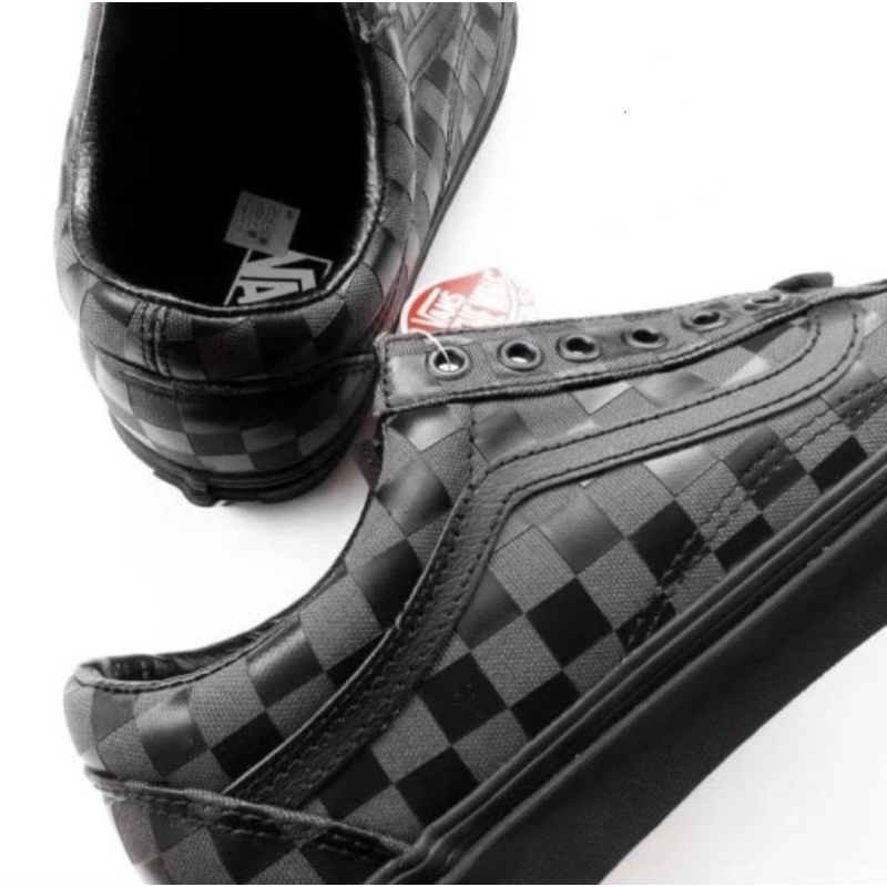 Jual Vans Old Skool High Destiny Black Checkerboard (miniatur) Shopee