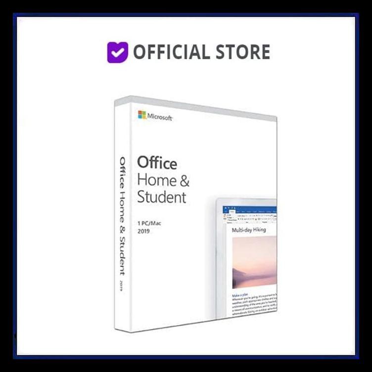 Jual Microsoft Office Home And Student 2019 Original 1 Pc Atau Mac