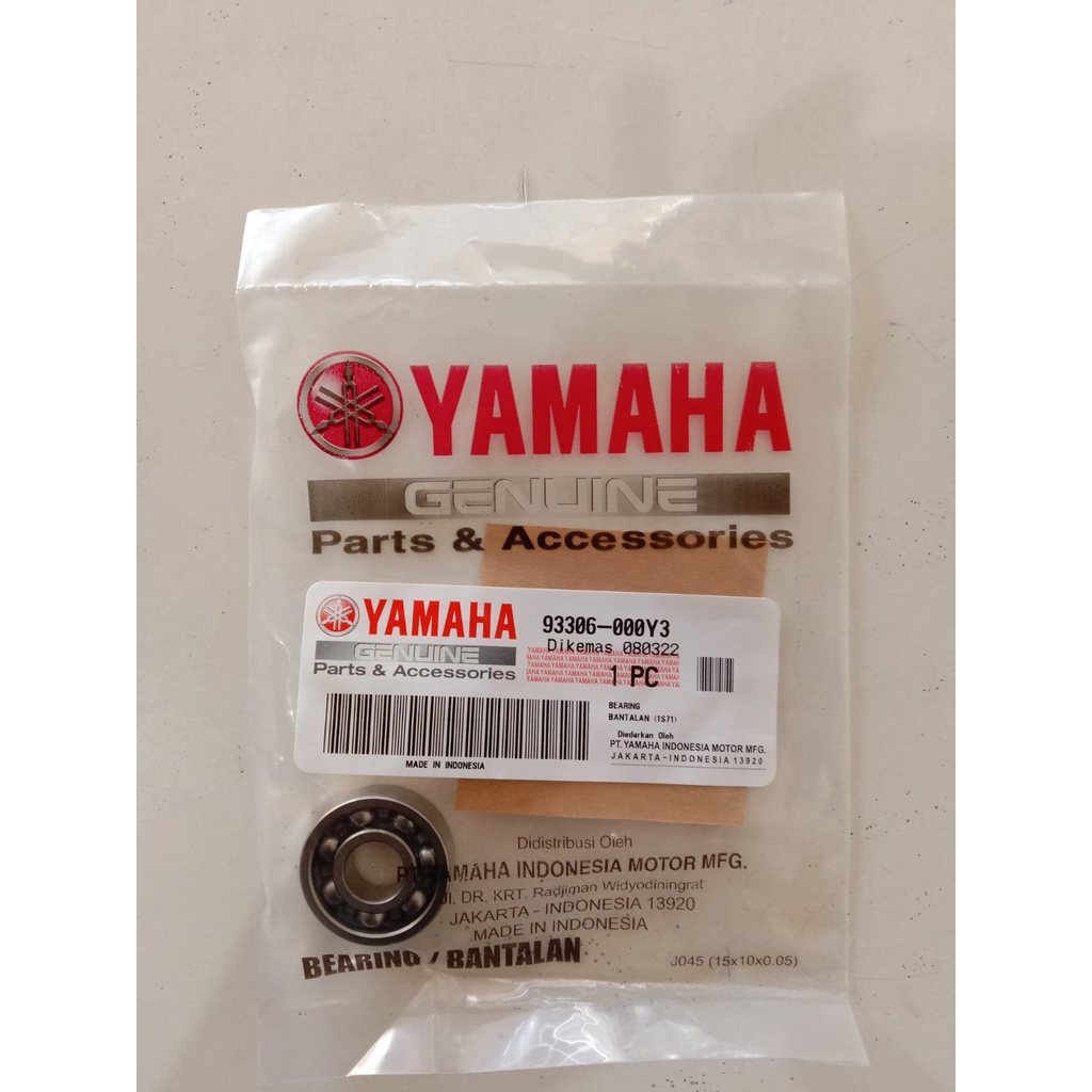 Jual Laher Bearing Water pump Yamaha Vixion Jupiter MX 93306 000Y3
