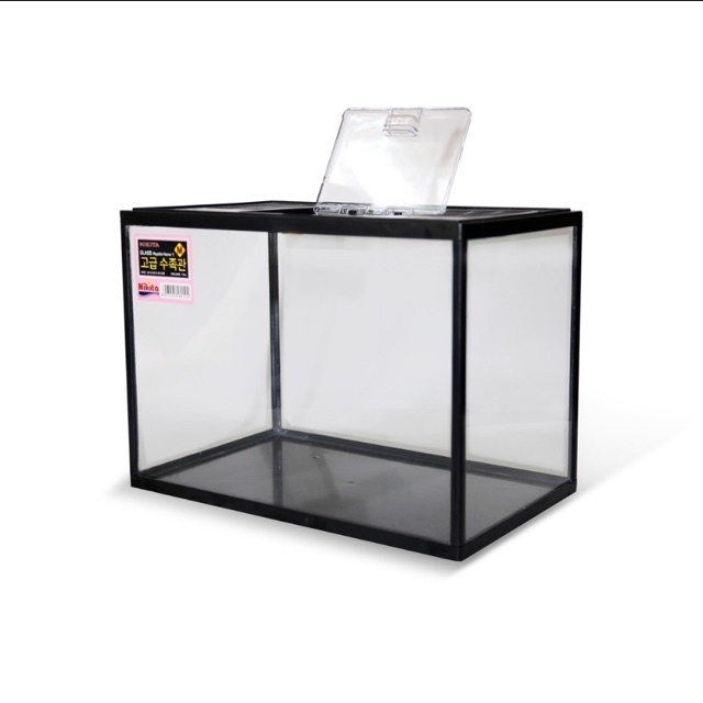 Jual Aquarium Reptil Nikita Size L Tinggi + Tutup (Grab/Gojek) Shopee