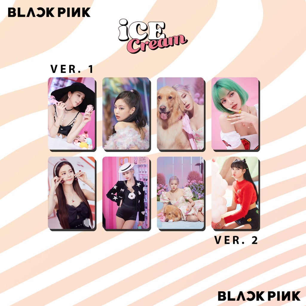 Jual Unofficial Photocard BLACKPINK Ice Cream Shopee Indonesia