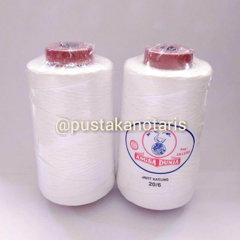 Jual Benang Jahit Akta Notaris (jenis benang karung, per gulungan