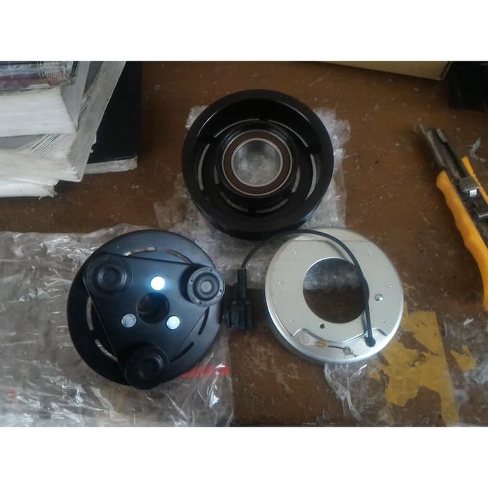 Jual CLUTCH COMPRESSOR AC BEARING / PULLEY / LAHER KOMPRESOR AC