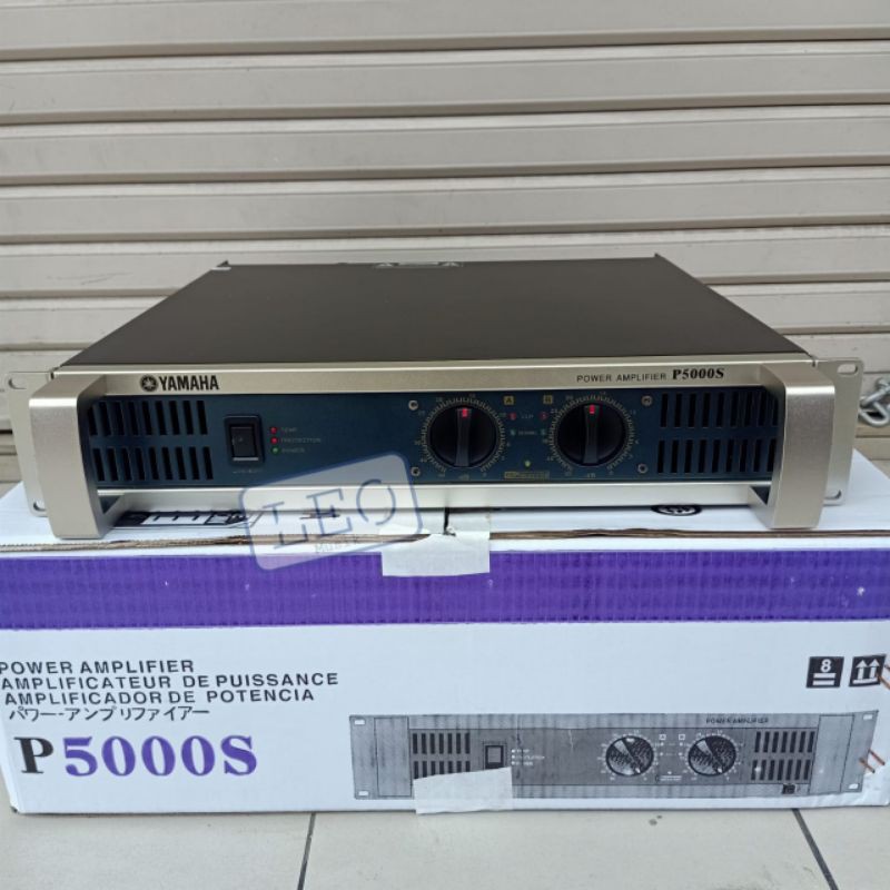 Jual YAMAHA POWER AMPLIFIER P 5000s P5000S STEREO DUAL CHANNEL Shopee Indonesia