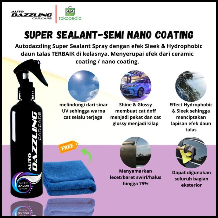 Jual Pengkilap Body Mobil Motor Semi Nano Coating Wax Mobil Super