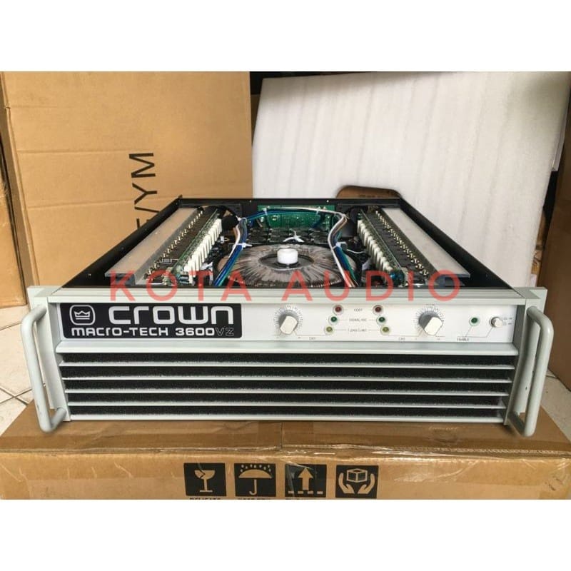 Jual Power Amplifier Crown MACRO TECH 3600 / MACROTECH 3600 VZ | Shopee
