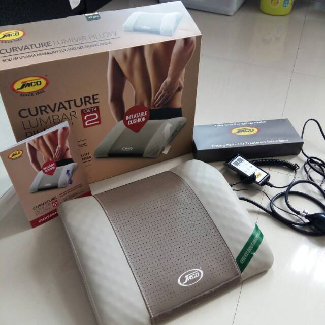 Jual JACO curvature lumbar pillow GEN2(ORI 1000) Shopee Indonesia