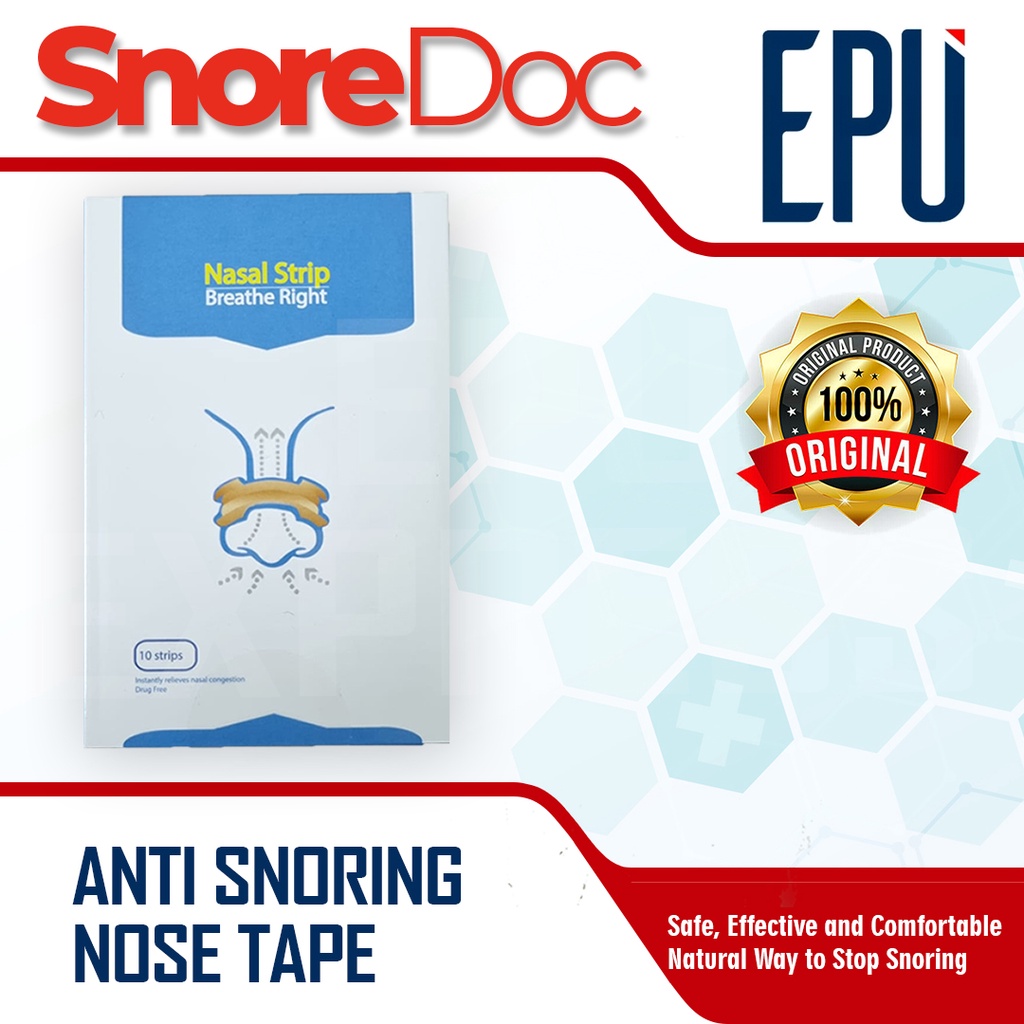 Jual Snoredoc Nose Strip Plester Hidung Nose Tape Nasal Strip Anti