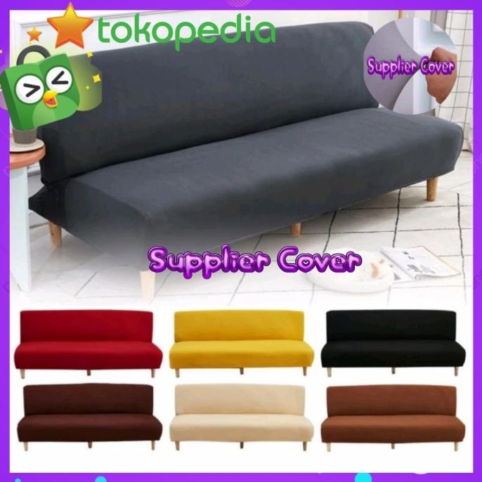 Jual Cover Sofa Bed Sarung Kursi Sofa Bed Inoac Informa Motif Polos