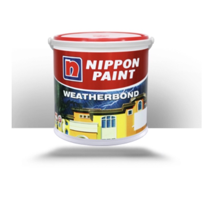 Jual NIPPON PAINT WEATHERBOND WHITE (145) 1 KG CAT TEMBOK NIPPON PAINT TINTING Shopee Indonesia