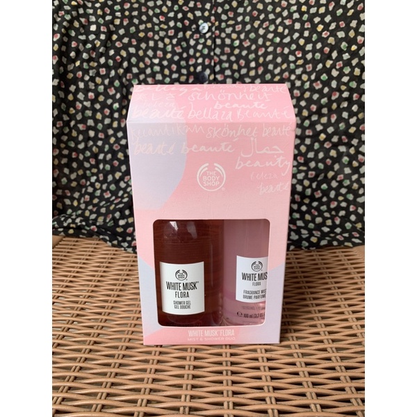 Jual The Body Shop Original White Musk Flora Gift Set Fragrance / Body
