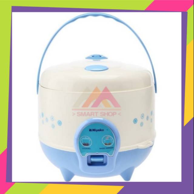 Jual Magic Com Miyako MCM612 / Rice Cooker / 1,2 Liter 3 in 1 / Bonus Gelas Ukur dan Sendok Nasi
