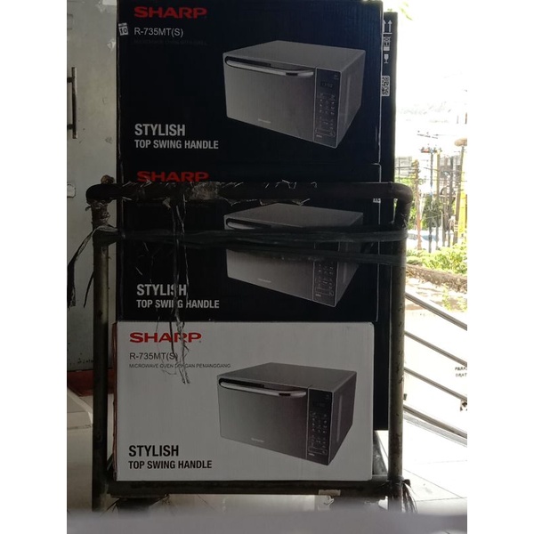 Jual Sharp R735MT(K)/(S) Microwave Oven 25L Shopee Indonesia