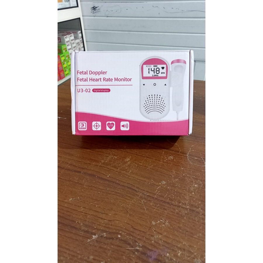 Jual Fetal Doppler Heart Rate Monitor U302 Alat Deteksi Jantung Janin