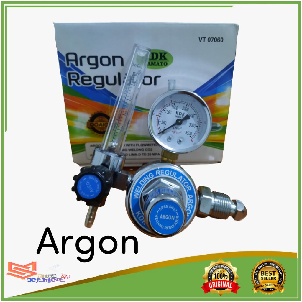 Jual REGULATOR GAS ARGON KDK YAMATO / GAS ARGON KDK YAMATO / REGULATOR KDK ARGON Shopee Indonesia