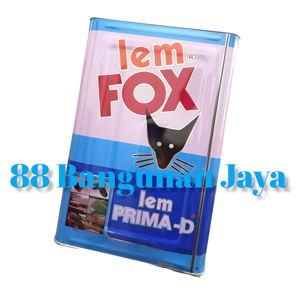 Jual LEM FOX PRIMA D 14KG (Polychloroprene Contact Adhesive) Shopee