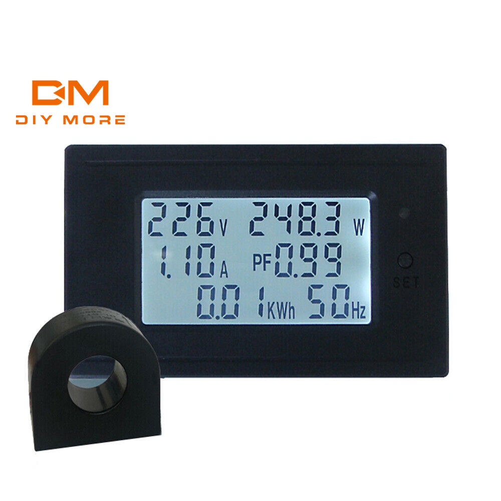 Jual DIYMORE Digital Electrical AC Multifunction Combo Meter Voltage