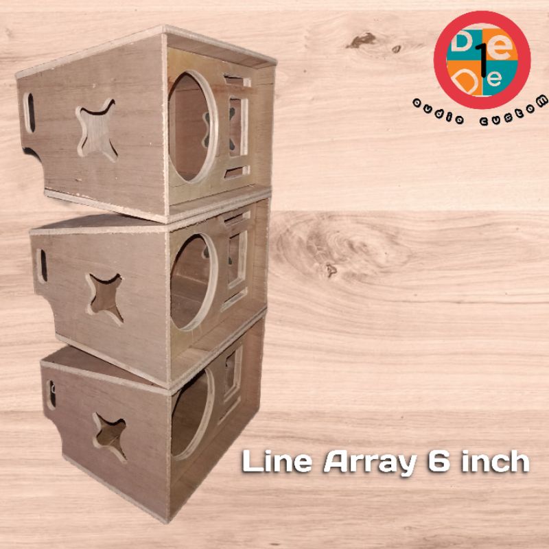 Jual BOX SPEAKER LINE ARRAY 6 INCH SINGEL TWITER MURAH Shopee Indonesia