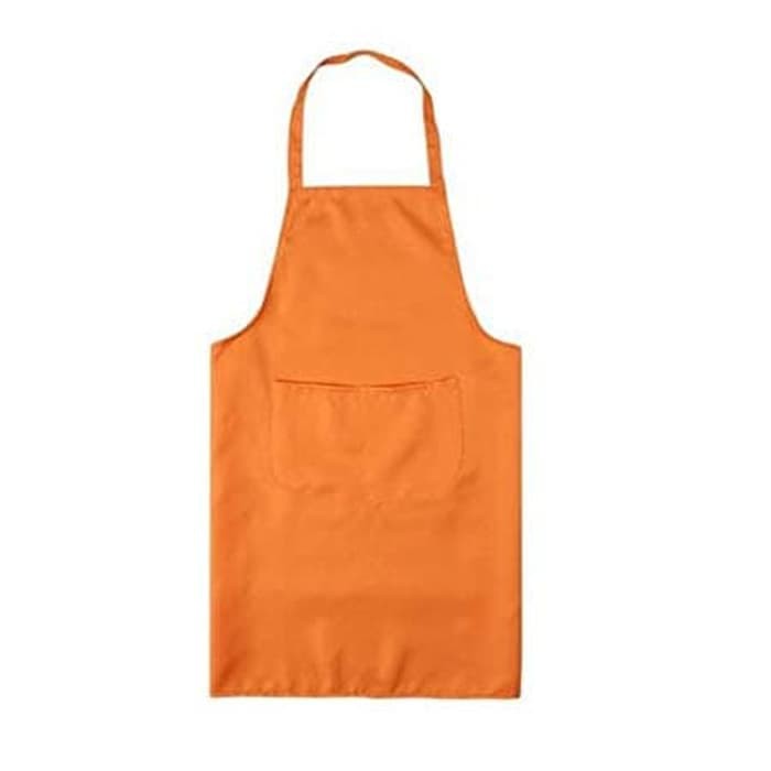 Jual Apron/celemek Orange Shopee Indonesia