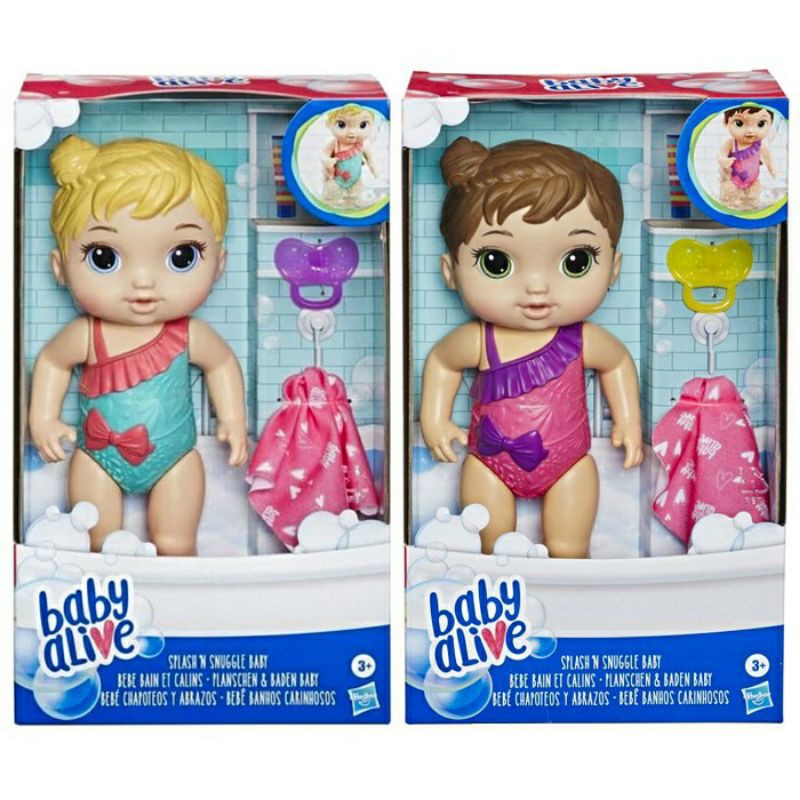 Jual Baby Alive Splash and Snuggle Baby Sale Shopee Indonesia