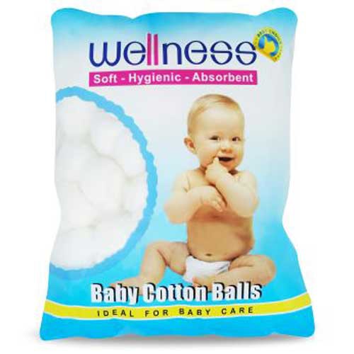 Jual Wellness Baby Cotton Ball 100 Pcs (50 Gram) Shopee Indonesia