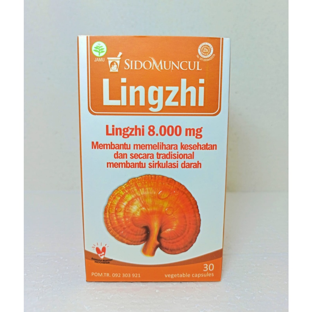 Jual KAPSUL JAMUR LINGZHI ( MENURUNKAN KADAR GULA DARAH DAN KOLESTEROL ) SIDO MUNCUL ISI 30
