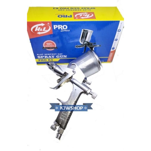 Jual Spray Gun K3 Tabung Atas Spraygun Tipe K3 Semprotan Cat H&L K3