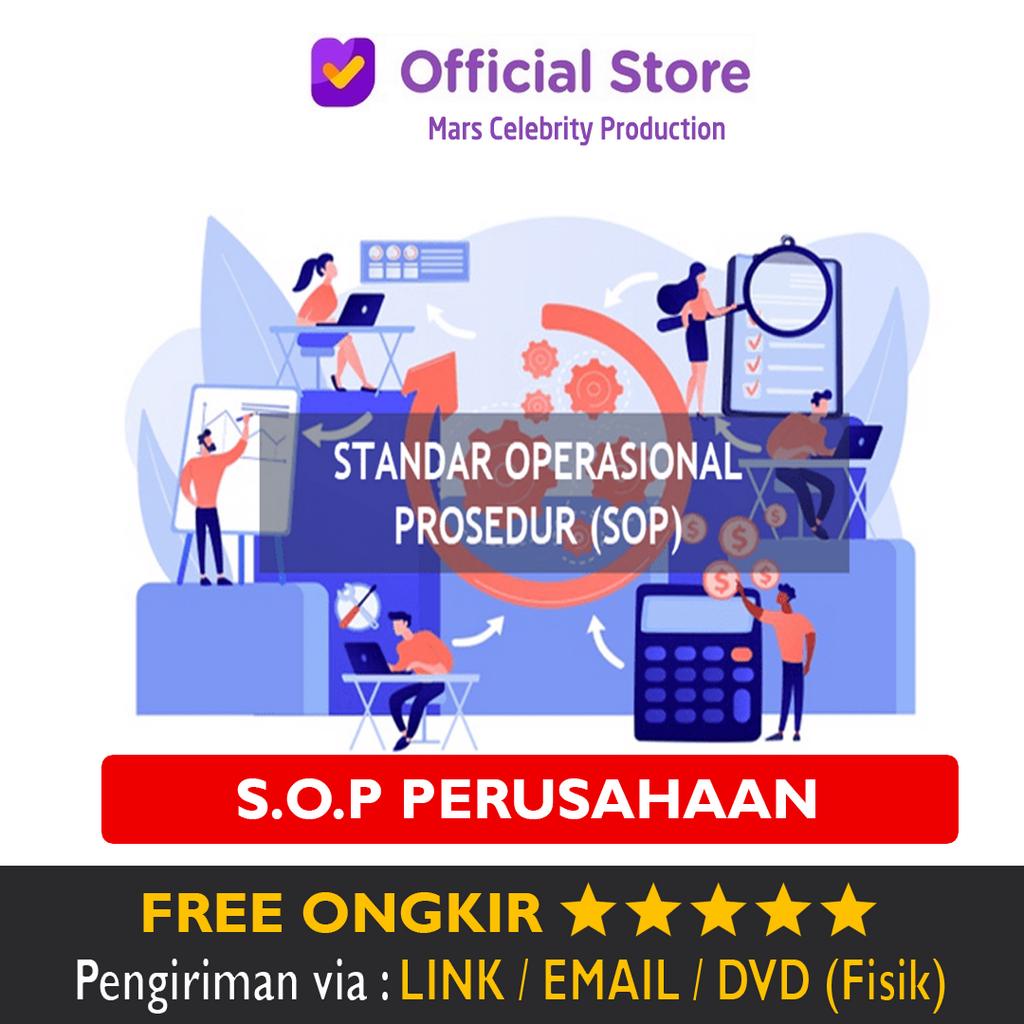 Jual SOP Perusahaan Kantor Job Desk Super Lengkap HR GA Flow Chart