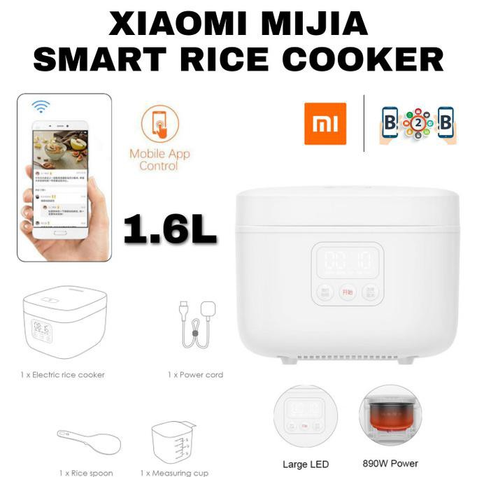 Jual XIAOMI MIJIA SMART RICE COOKER 1.6L Penanak Nasi Magic Com